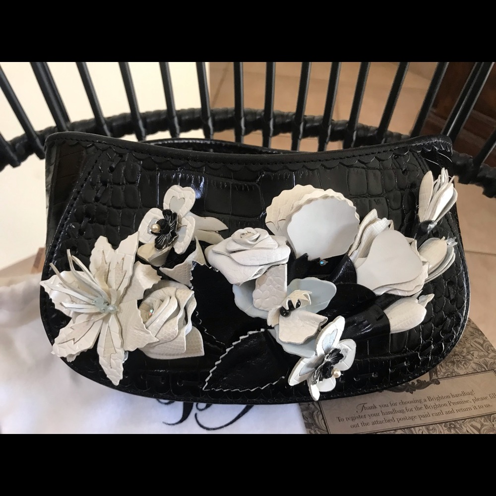 Brighton Calista black purse/clutch